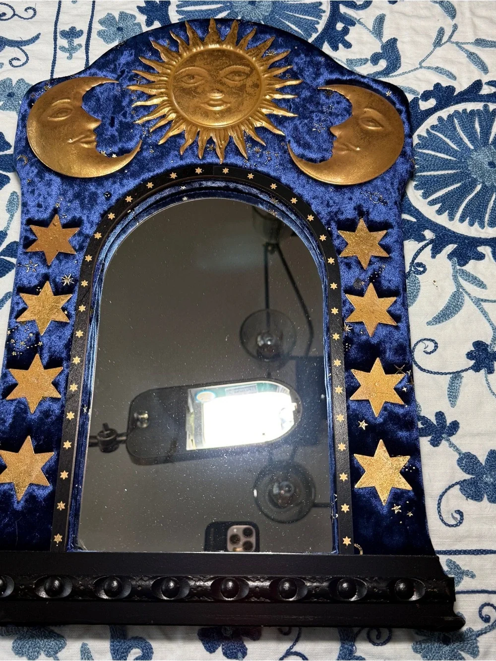 Michaels Bound By Magic Celestial Wall Mirror Moon Sun Stars Witch Whimsy Decor